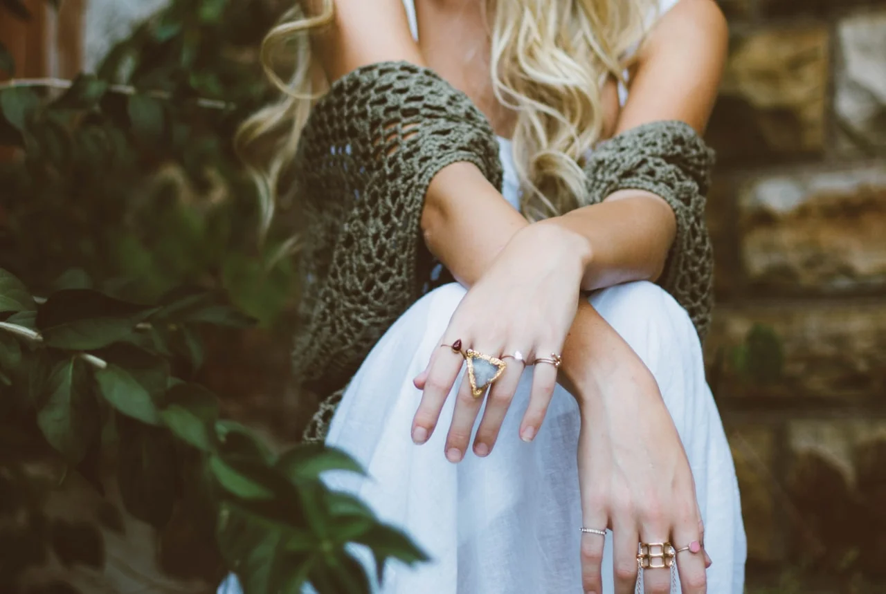 Silver necklace